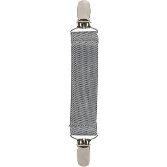 Hold'Em Elastic Scarf and Hat Clips Attacher Extra Heavy Clips  - Gray - Picture 1 of 7